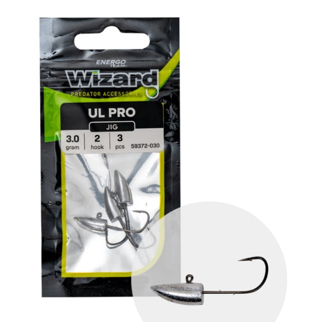 Cap de Jig Wizard UL Pro, 3buc (Greutate jig: 1 g)