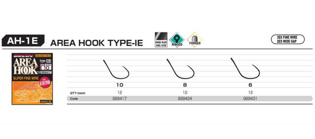 Carlige Area Decoy Type Ah-1E (Marime Carlige: Nr. 8)