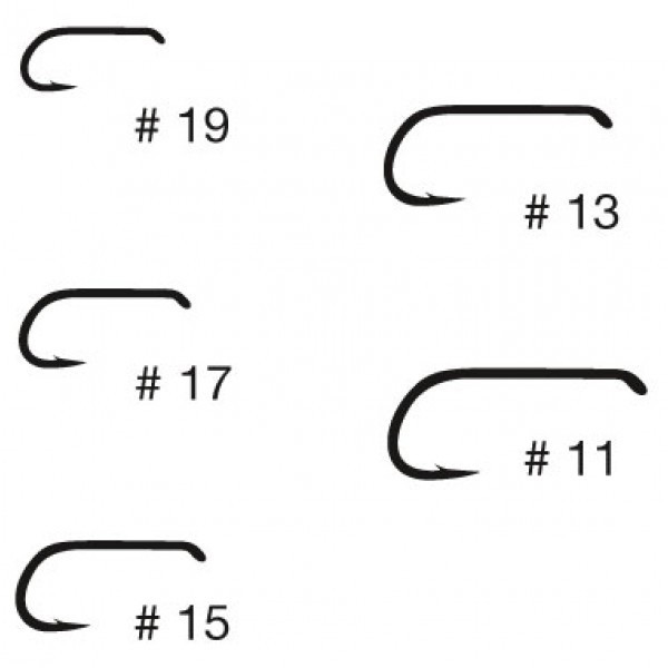 Carlige fly Tiemco TMC112Y, cu spin, 20buc (Marime Carlige: Nr. 13) - 1 | YEO