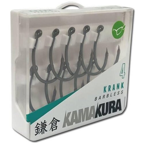 Carlige Kamakura Krank Barbless, 10buc (Marime Carlige: Nr. 8)