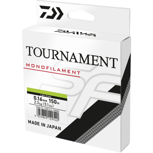 Fir Monofilament Daiwa Tournament SF, verde, 300m (Diametru fir: 0.26 mm) - 1 | YEO