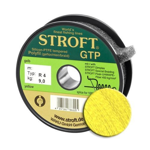 Fir Textil Stroft GTP Type R, galben, 100m (Diametru fir: 0.08 mm)