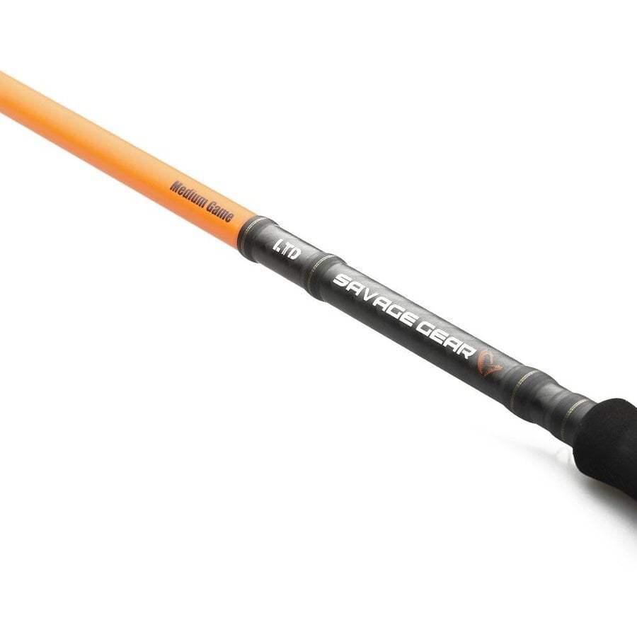 Lanseta Savage Gear Orange LDT Medium Game, 2.51m, 15-45g, 2 tronsoane - 2 | YEO