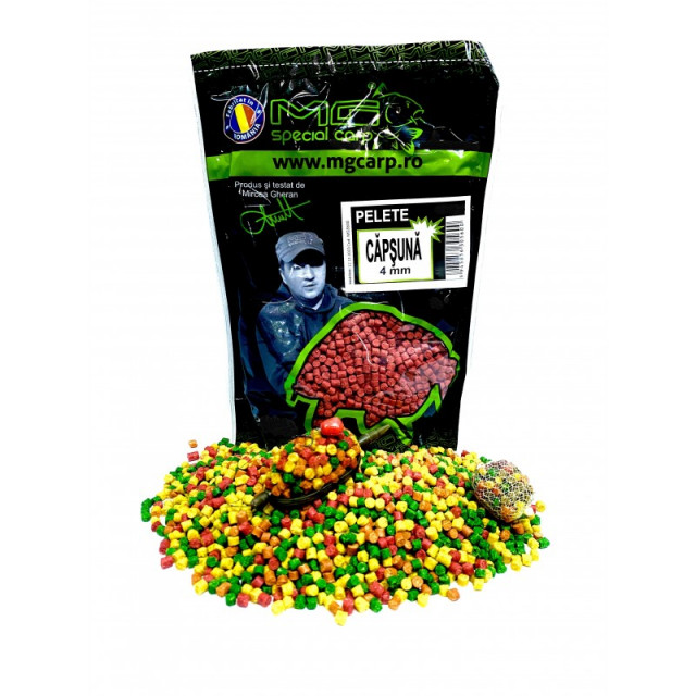 Pelete MG Carp, 4mm, 500g (Aroma: Usturoi)