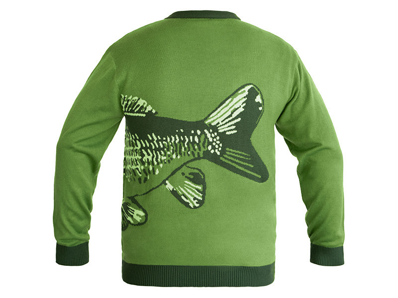 Pulover tricotat Delphin Carp (Marime: XXL) - 2 | YEO