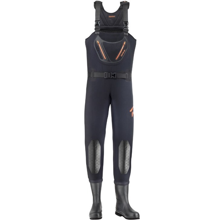 Salopeta neopren Daiwa D-Vec Waders Flex Black (Marime: 42-43XL)