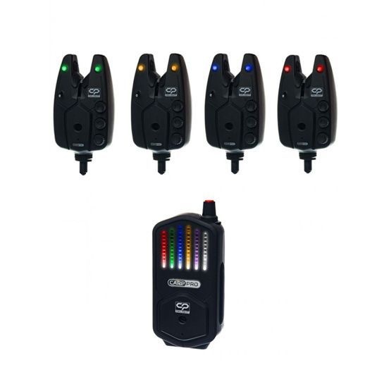 Set 4 Avertizoare Carp Pro Delight cu statie - 1 | YEO