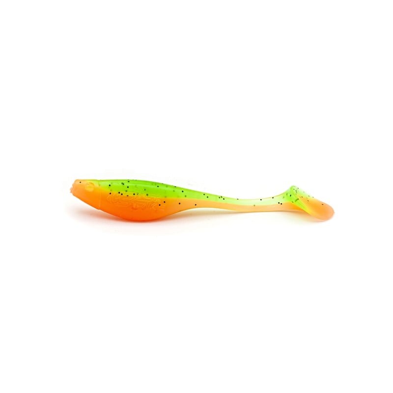 Shad Fast Strike Huky Kuky, Orange Green, 7.5cm, 2.7g, 10buc/plic