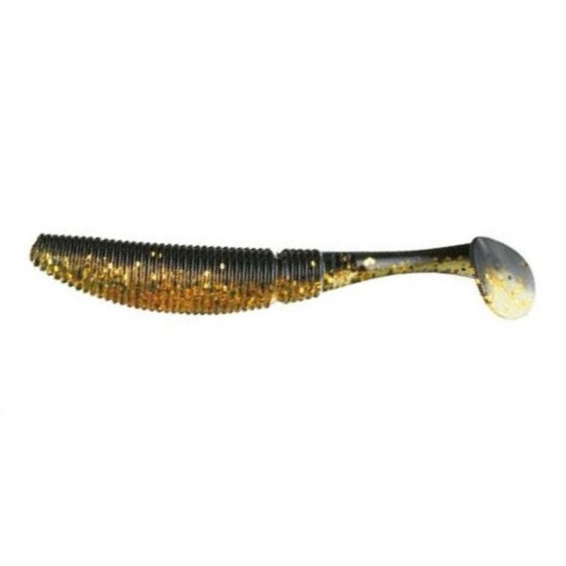 Shad Nomura Rolling, Culoare Golden Glitter, 10cm, 9g, 10buc