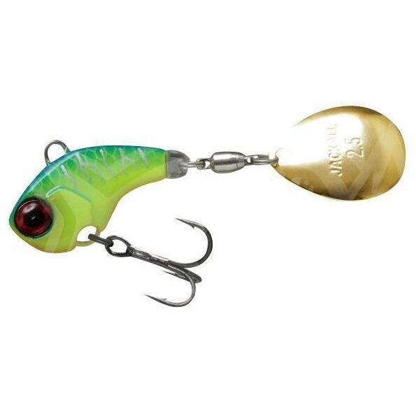 Spinnertail Jackall Deracoup, BlueBack Chartreuse, 14g