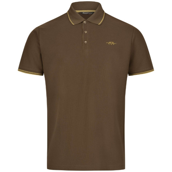 Tricou Blaser Polo 22 Dark Brown (Marime: XL)