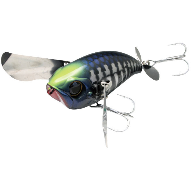 Vobler Jackall Pompadour, 7.9cm, 22g, Black Bone