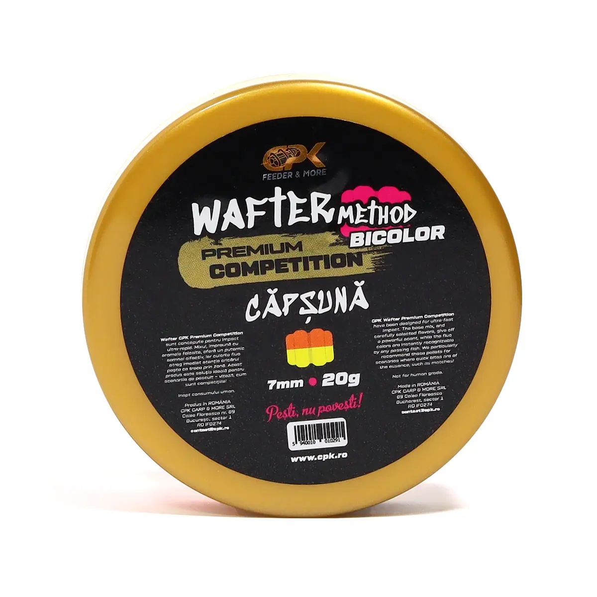 Wafters CPK Competition Method Bicolor, 7mm, 20g (Aroma: Squid & Crab) - 2 | YEO