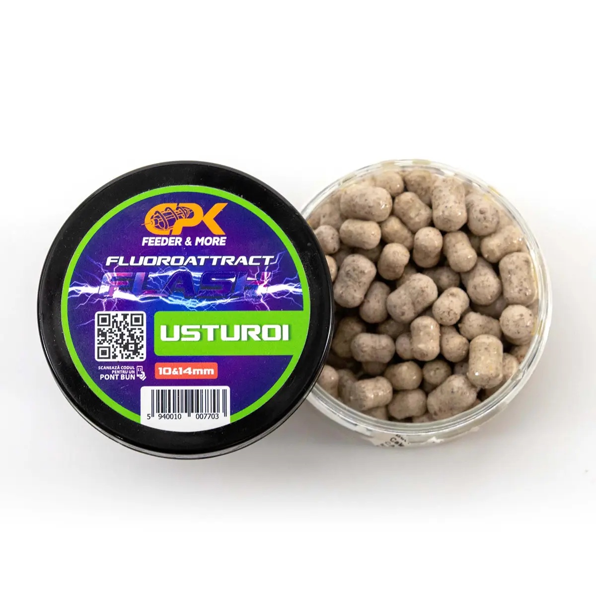 Boilies Tare de Cârlig CPK Fluoroattract+ Feeder, 10/14mm (Aroma: Sweetcorn) - 3 | YEO