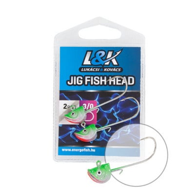 Cap de Jig L&K Fish Head, 6g (Marime Carlige: Nr. 2/0)