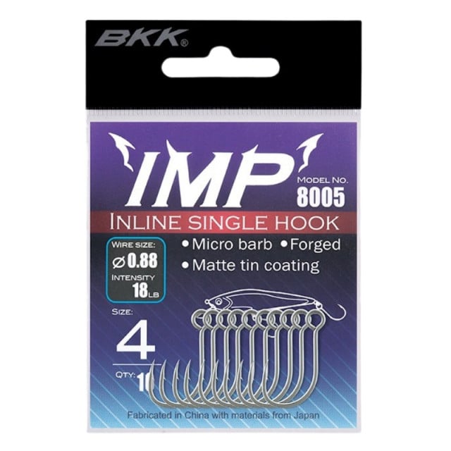 Carlige BKK IMP, 10buc (Marime Carlige: Nr. 2)