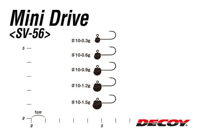 Carlige Decoy Jig Sv-56 Mini Drive, Nr. 10 (Marime Carlige: Nr. 10, Greutate jig: 1.5 g) - 4 | YEO