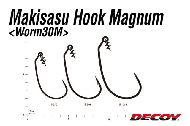 Carlige Offset Decoy Worm 130M Makisasu Magnum (Marime Carlige: Nr. 8/0) - 4 | YEO