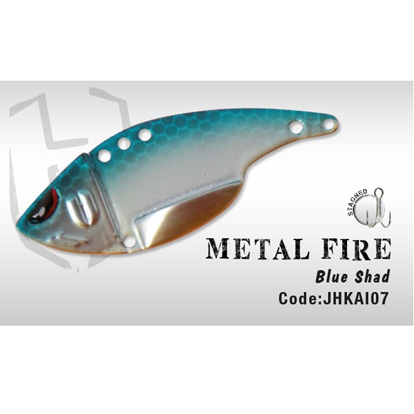 Cicada  Metal Fire 5.2CM 12GR Blue shad Herakles