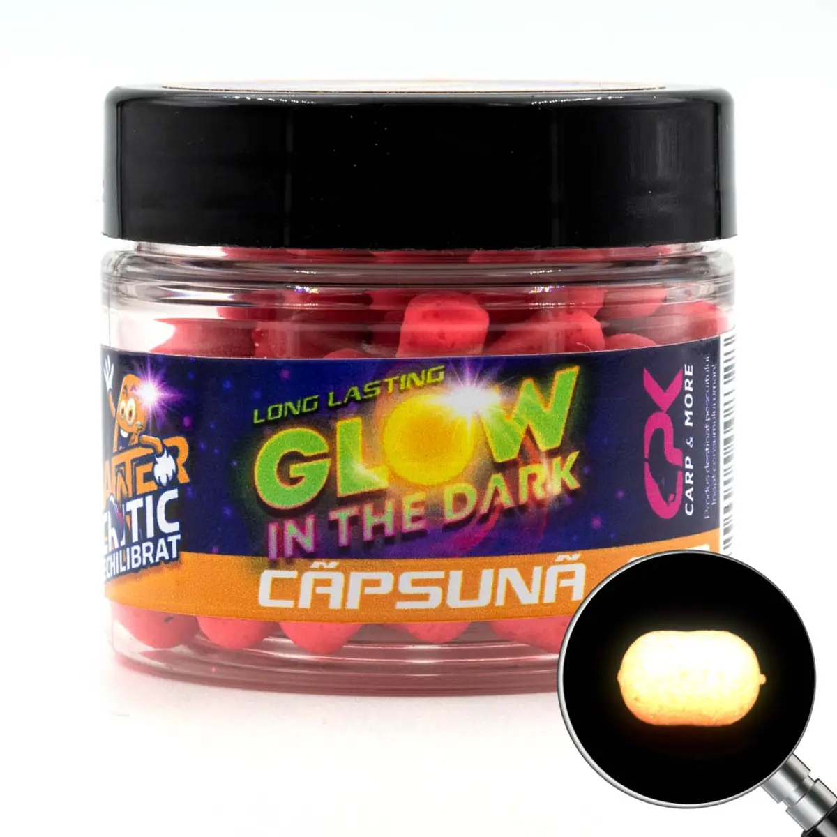 Dumbell Critic Echilibrat Cpk Glow in the Dark, 8mm, 15g (Aroma: Usturoi) - 2 | YEO