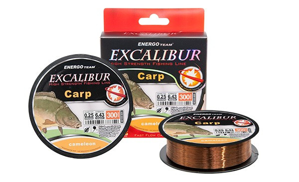 Fir EnergoTeam Excalibur Carp Cameleon 300m (Diametru fir: 0.25 mm)