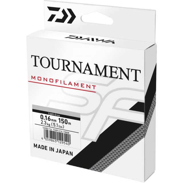 Fir Monofilament Daiwa Tournament SF, gri, 300m (Diametru fir: 0.18 mm) - 1 | YEO