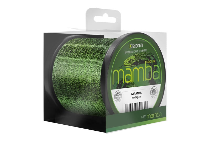 Fir Monofilament Delphin Mamba Carp, Camo, 300m (Diametru fir: 0.32 mm)