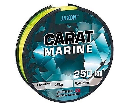 Fir Monofilament Jaxon Carat Marine, Yellow Fluo, 250m (Diametru fir: 0.45 mm)