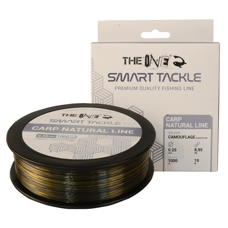 Fir Monofilament The One Carp Natural Line, Camouflage, 1000m (Diametru fir: 0.28 mm)