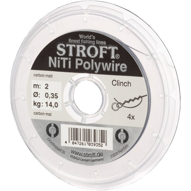 Fir titan Stroft NiTi Polywire, 2m (Diametru fir: 0.30 mm)