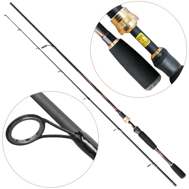 Lanseta Baracuda Spin Crius 2.40 m, 8–35 g, 2 tronsoane
