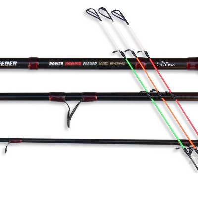 Lanseta By Dome Team Feeder Power Fighter 360XH, 3.6m, 40-130g, 3+3 tronsoane - 1 | YEO