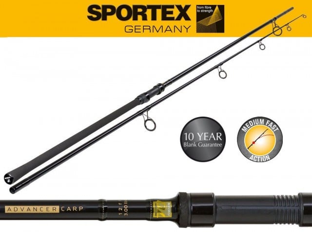 Lanseta Sportex Advancer Carp, 3.66m, 3.00lbs, 2 tronsoane