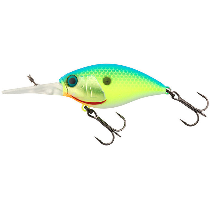 obler Jackall Block Ripper 48SR, culoare Blue Back Chartreuse, 4.8cm, 7.8g