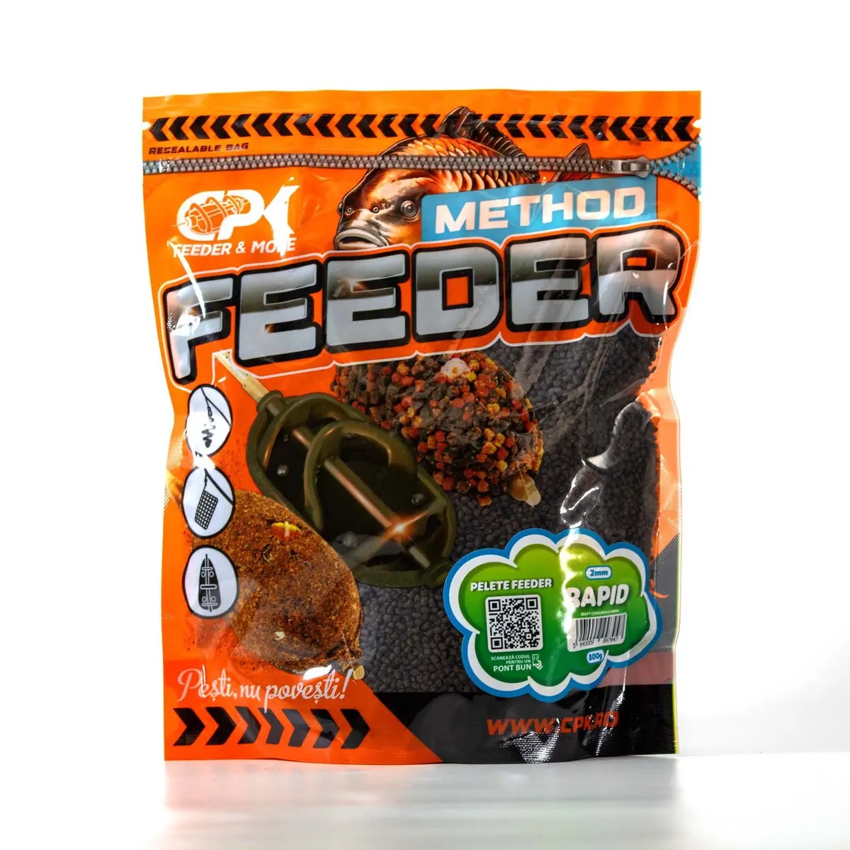Pelete CPK Feeder&More, 2mm, 800g (Aroma: Squid & Octopus) - 5 | YEO