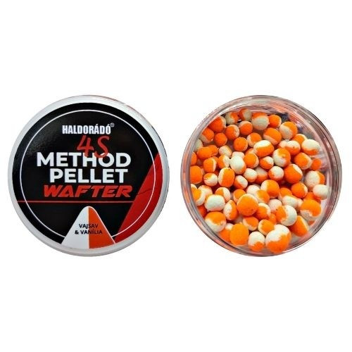 Pellet Wafter Haldorado 4S Method, 6-9mm, 30g (Aroma: Papaya - Mango)