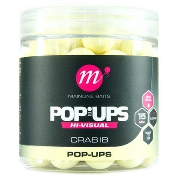 Pop Up Mainline Fluo, 15mm, 250ml (Aroma: Scopex & Blackcurrant) - 1 | YEO