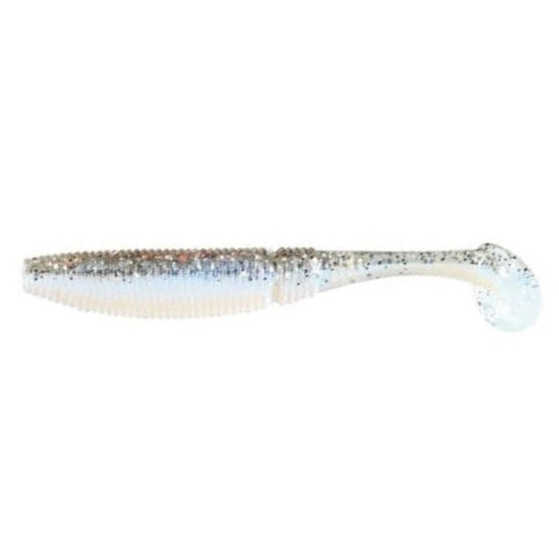 Shad Nomura Rolling, Culoare Light Blue SIlver Glitter, 7.5cm, 4g, 10buc