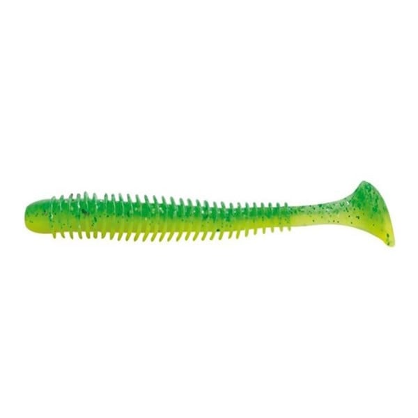 Shad RIB Slim Shady Lime Yellow 7.5cm, 12buc/plic Rapture