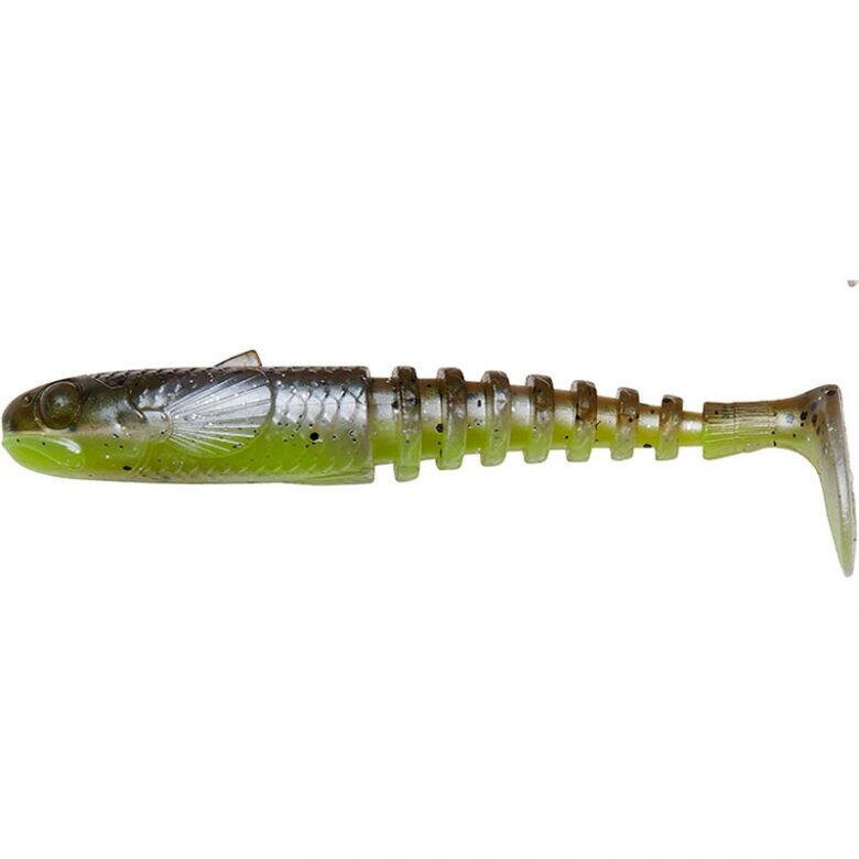 Shad Savage Gear Gobster, 9cm, 9g, Green Pearl Yellow, 5buc/plic