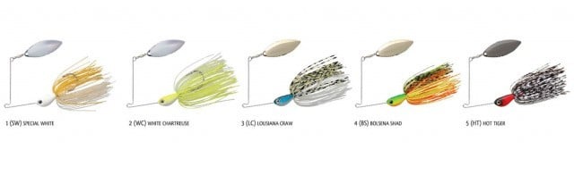 Spinnerbait Sniper Blade Tandem WhiteCh. 14g Rapture - 1 | YEO