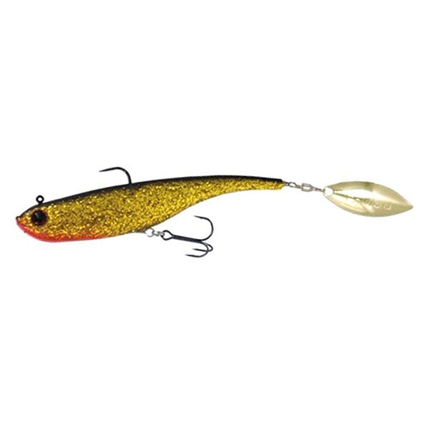 Spinnertail Divinator Aurora Gold 14cm, 22g Biwaa