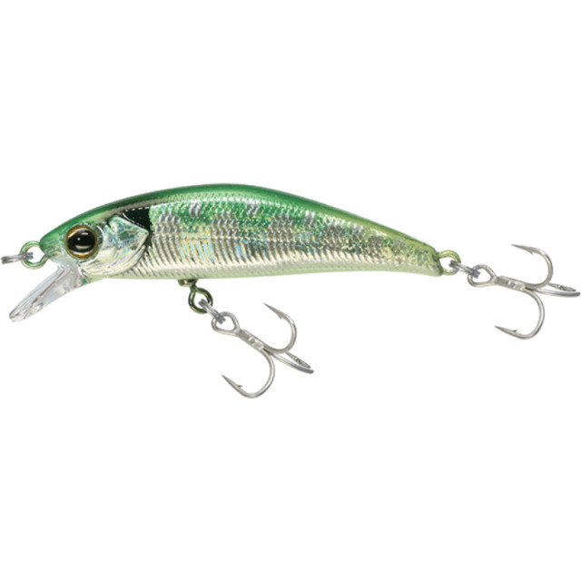 Vobler Jackall Tricoroll Ryushin 43HW, Flash Green Black, 4.3cm, 3g