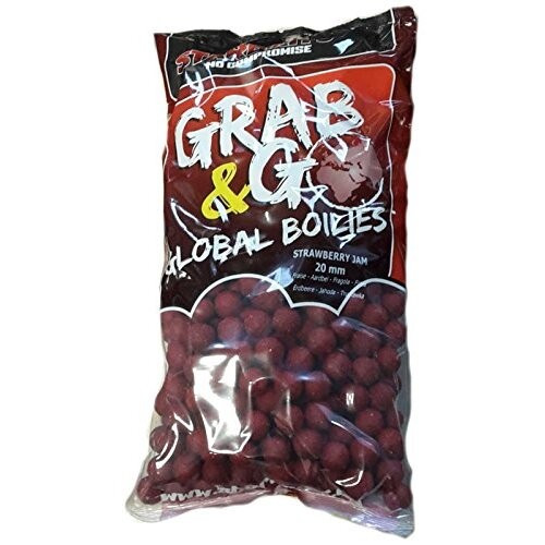 Boiles StarBaits G&G Global 20mm, 1kg (Aroma: Capsuni) - 2 | YEO