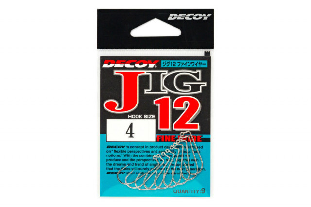 Carlige Jig Decoy Jig12 Fine Wire (Marime Carlige: Nr. 2/0)