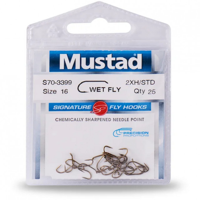 Carlige pentru musca Mustad Signature S70, 25 buc (Marime Carlige: Nr. 12) - 2 | YEO