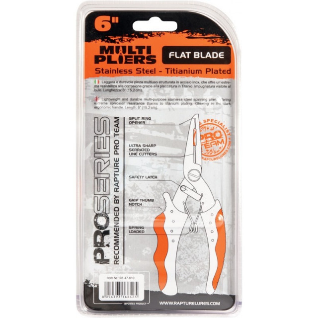 Cleste polivalent Rapture Multi-Pliers, Flat Blade, 15 cm - 2 | YEO