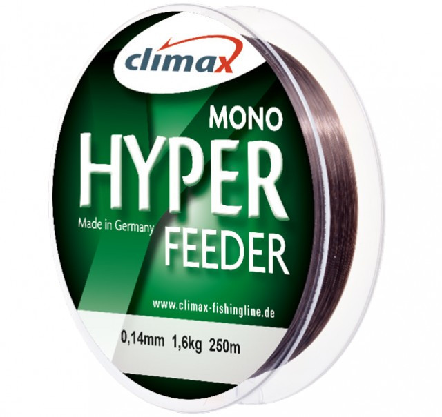 Fir Monofilament Climax Hyper Feeder, maro, 250m (Diametru fir: 0.28 mm)