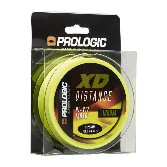 Fir Monofilament Prologic XD Distance Hi-Viz, 1000m (Diametru fir: 0.25 mm)