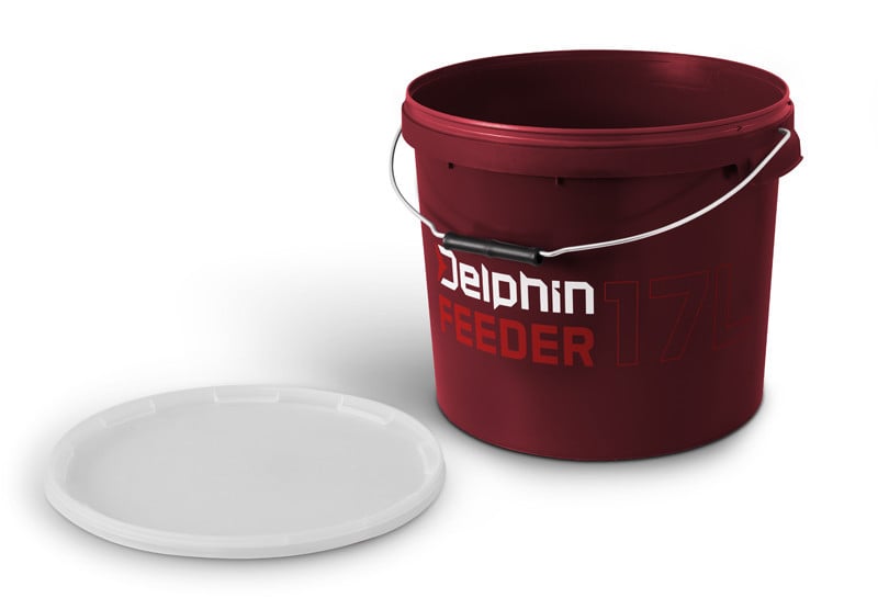 Galeata Rotunda Delphin Feeder pentru Nada + Capac, 17 Litri - 1 | YEO